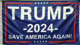 Trump 2024 Save America Again Flag