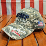 Trump 2024 Digital Camo Hat