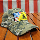 USA Don't Tread On Me Flag Digital Camo Hat